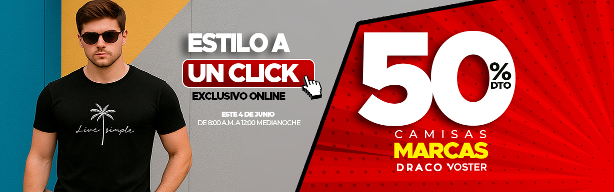 50%   marcas  voster  draco