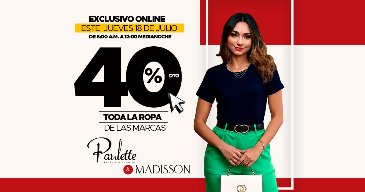 40 EN MADISON   Y PAULETTE