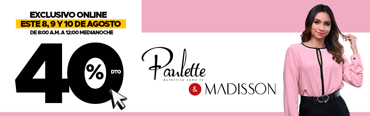 40 EN MADISON   Y PAULETTE