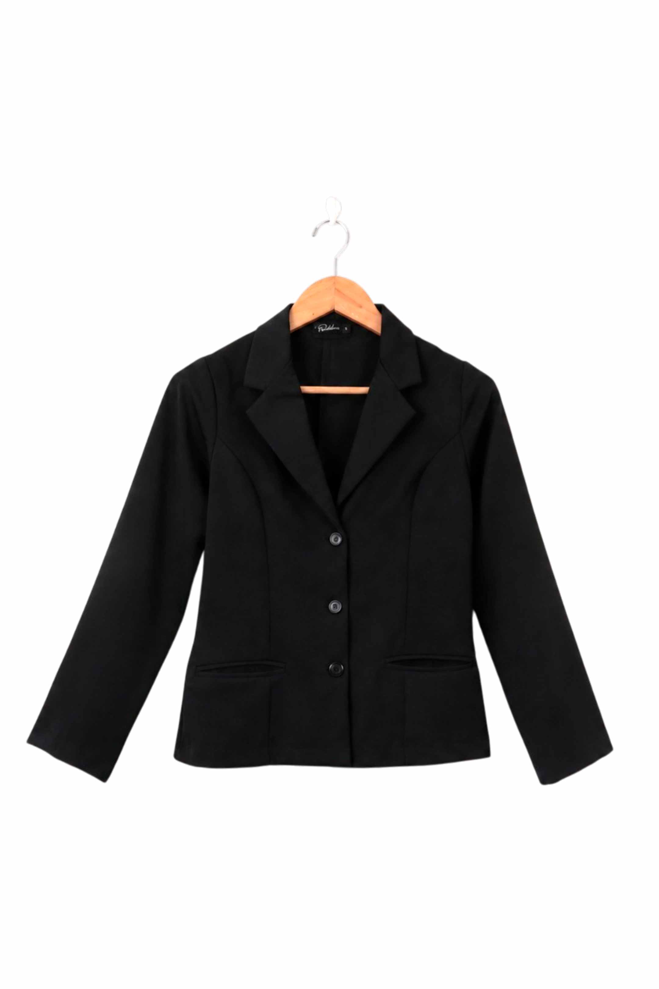 Chaqueta Basica Paulette Negro