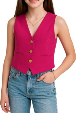 Chaleco juvenil Paulette