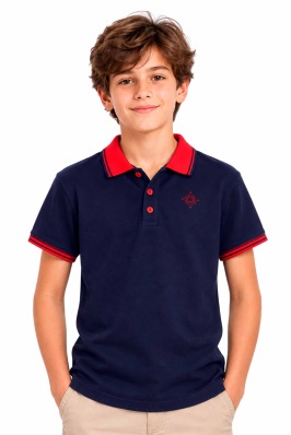 Camisa Tipo Polo Juvenil